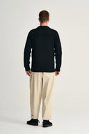 ROBUST cardigan, black void (f)