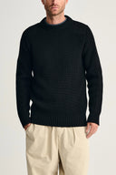 ROBUST crew neck | rund hals, black void (f)