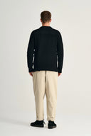 ROBUST crew neck | rund hals, black void (f)