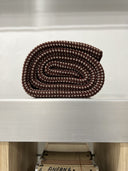 LOYAL blanket, rusty red / white camel