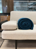 HAVEN blanket, tidal blue melange