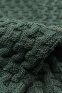 STARK cardigan, natural machine green