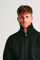 FISHERMAN full zip, dark forest green